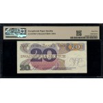 20 złotych, 1.06.1982; seria AA, numeracja 0818850; Luc...