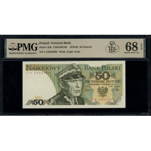 50 złotych, 1.06.1979; seria CA, numeracja 2922990; Luc...