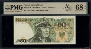 50 zloty, 1.06.1979; CA series, numbering 2922990; Luc...