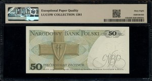 50 zloty, 1.06.1979; CA series, numbering 2922990; Luc...