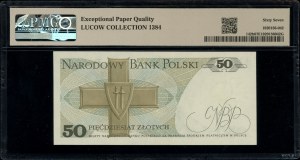 50 zloty, 1.06.1982; DC series, numbering 7339458; Luc...