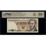 100 złotych, 17.05.1976; wyjątkowo rzadka seria AD, num...