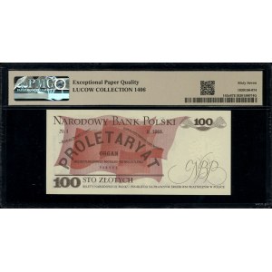 100 zlotých, 1.06.1979; vzácna séria EW, číslovanie 7350....