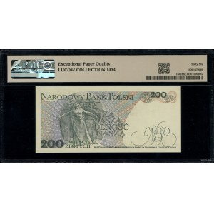 200 złotych, 1.12.1988; seria EC, numeracja 0971900; Lu...