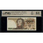 500 zlatých, 15.06.1976; séria AY, číslovanie 0000589, c...