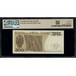 500 złotych, 1.06.1982; rzadka seria CL, numeracja 0692...
