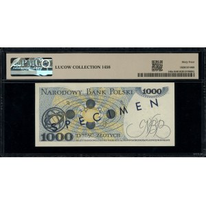 1.000 złotych, 2.07.1975; seria A, numeracja 0000000, g...