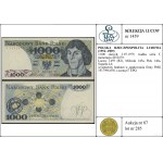 1.000 złotych, 2.07.1975; rzadka seria T, numeracja 425...
