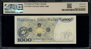 1,000 gold, 2.07.1975; very rare BG series, number...