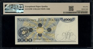 1,000 zloty, 1.06.1979; extremely rare BP series, nu...