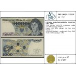 1 000 zlatých, 1.06.1979; mimoriadne vzácna séria BP, nu...