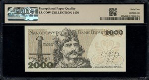 2,000 gold, 1.05.1977; rare B series, numbered 698....