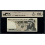 2.000 złotych, 1.06.1979; rzadka seria AY, numeracja 75...