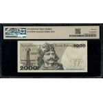 2.000 złotych, 1.06.1979; rzadka seria AY, numeracja 75...