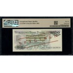5000 zlatých, 1.6.1982; séria W, číslovanie 0000018, s...