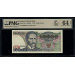 10.000 złotych, 1.02.1987; rzadsza seria E, numeracja 6...