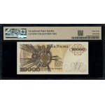 20.000 oro, 1.02.1989; serie D più rara, numero 5...