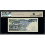100 000 zlatých, 1.02.1990; extrémne vzácna séria...