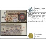 200.000 złotych, 1.12.1989; seria A, numeracja 0000000;...