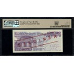 100.000 złotych, 16.11.1993; seria A, numeracja 0000000...