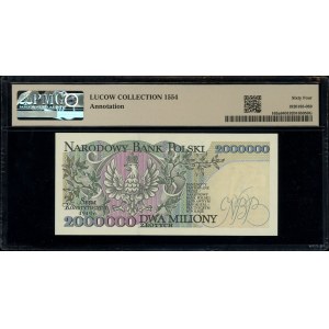 2.000.000 złotych, 16.11.1993; seria A, numeracja 31629...