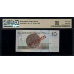 10 złotych, 25.03.1994; seria londyńska AA, numeracja 0...