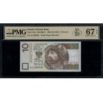 10 złotych, 25.03.1994; seria londyńska AC, numeracja 3...