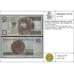 10 złotych, 25.03.1994; seria londyńska AC, numeracja 3...