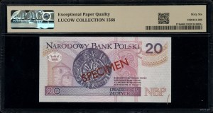 20 gold, 25.03.1994; London AA series, numbering 0....