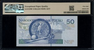 50 zloty, 25.03.1994; London AF series, numbering 3....