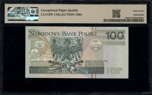 100 zloty, 25.03.1994; London AA series, numbering ...