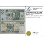 100 złotych, 25.03.1994; seria londyńska AA, numeracja ...