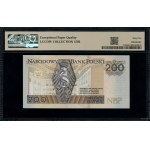 200 złotych, 25.03.1994; seria londyńska AD, numeracja ...