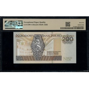 200 złotych, 25.03.1994; seria DF, numeracja 9341314; L...