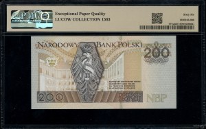 200 zloty, 25.03.1994; DF series, numbering 9341314; L...