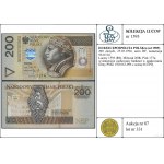 200 złotych, 25.03.1994; seria DF, numeracja 9341314; L...