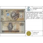 200 złotych, 25.03.1994; seria londyńska zastępcza ZA, ...