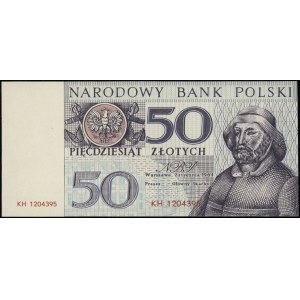 50 złotych, 2.01.1964; seria KH, numeracja 1204395, pró...