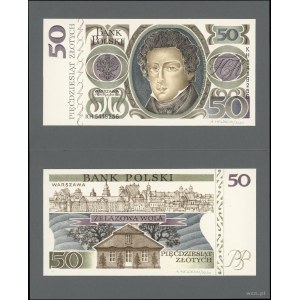 50 złotych, 1.03.2010; projekty Andrzeja Heidricha bu s...