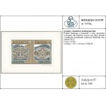 Projekt banknotu o nominale 1 złoty specjalnie wykonany...