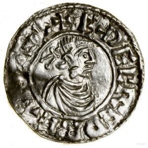 Denar typu First Hand, (979-985), Leicester, mincerz Du...
