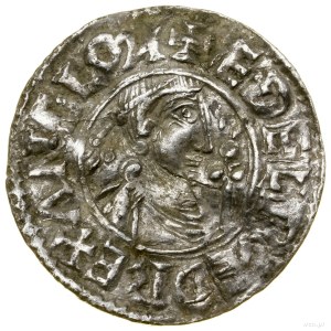 Second Hand denarius, (985-991), Canterbury, mince ...