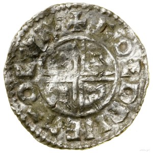 Crux type denarius, (991-997), London, Goldwine minter; A...