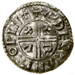 Denier de type Crux, (991-997), Winchester, Aethels mince...