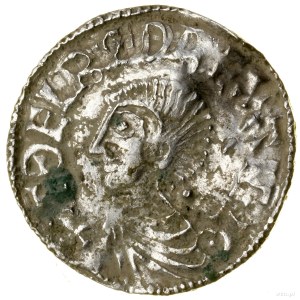 Long Cross denarius, (997-1003), Exeter, minster of Duns...