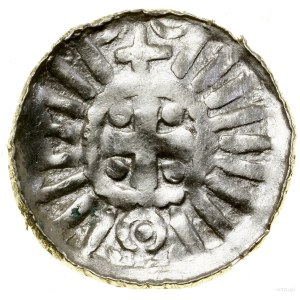 Type I cross denarius, (ca. 970-1000), Magdeburg; Av: F...