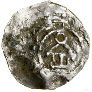 Denarius, Av: Cross, at the ends of the arms alternating beams....