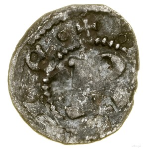 Denar, (ca. 1330), Kraków oder Inowrocław; Av: Krone, l...