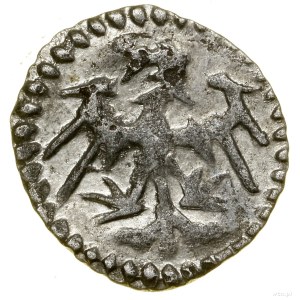 Crown denarius, (from 1404), Wschowa; Av: Eagle; Rw: Cross of...