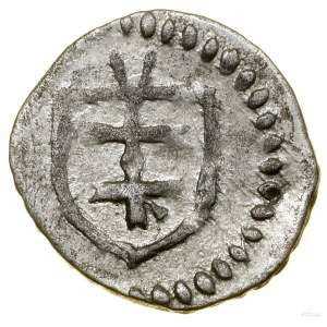 Crown denarius, (from 1404), Wschowa; Av: Eagle; Rw: Cross of...